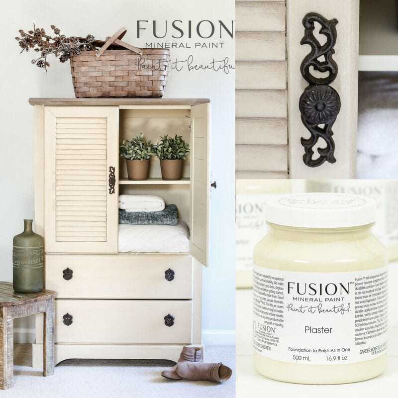 Fusion Mineral Paint in Plaster - Painted